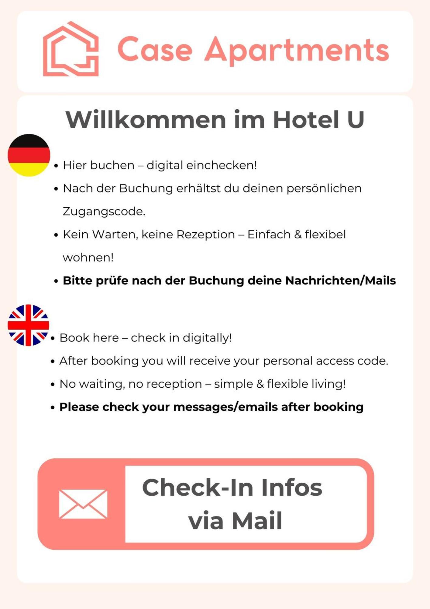Hotel U Muelheim Free Parking Highspeed Wifi Muelheim an der Ruhr Ngoại thất bức ảnh